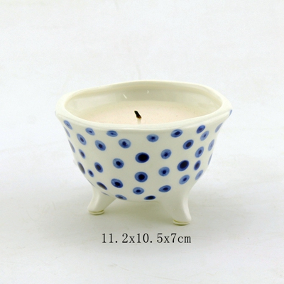 Candle Holder with Wax