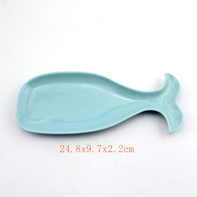 ceramic whale spoon rest